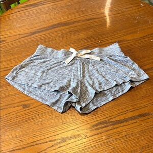 Gray Gilly Hicks sleep label Women's Shorts with Bow Accent Small